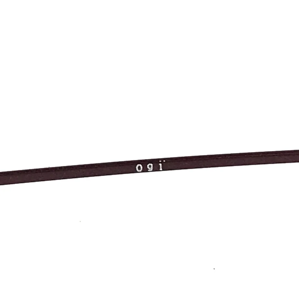 Ogi Eyeglasses Frames 2077 COL. 59 Burgundy Red Cat Eye Full Rim 43-21-140
